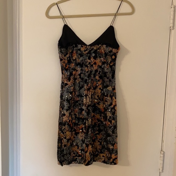 Women’s Dynamite Slip Dress with Sequins - Picture 4 of 5